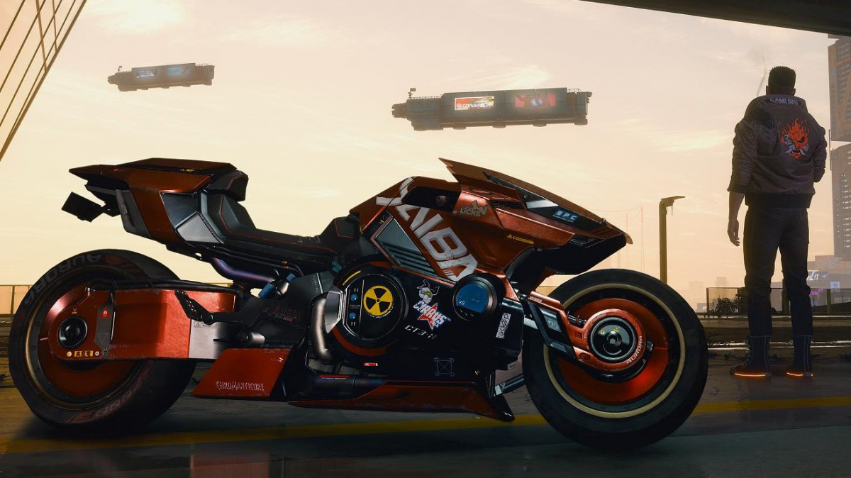 V Cyberpunku 2077 budujete vlastní vozový park s auty a motorkami