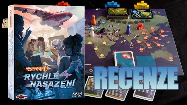 Pandemic: Rychlé nasazení - recenze realtimové deskovky