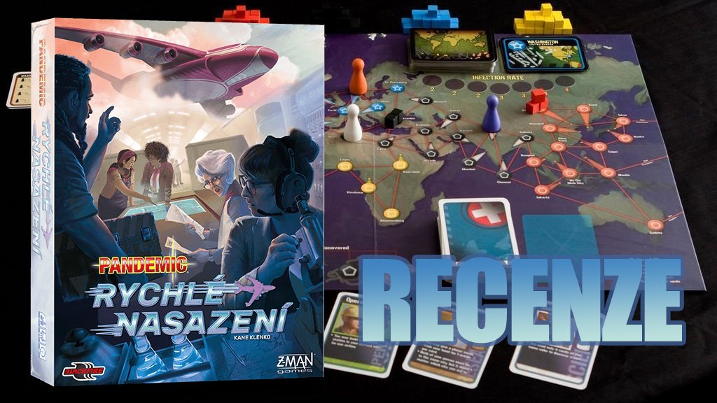 Pandemic: Rychlé nasazení - recenze realtimové deskovky