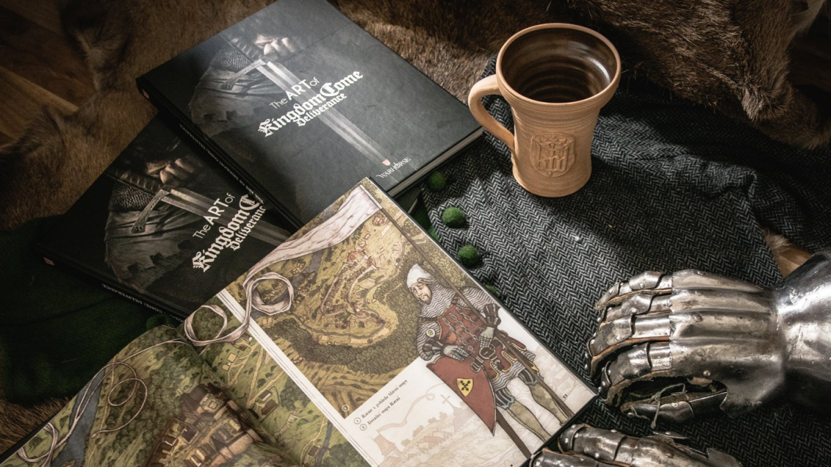 Artbook The Art of Kingdom Come: Deliverance je dobrý dárek pro fanoušky hry
