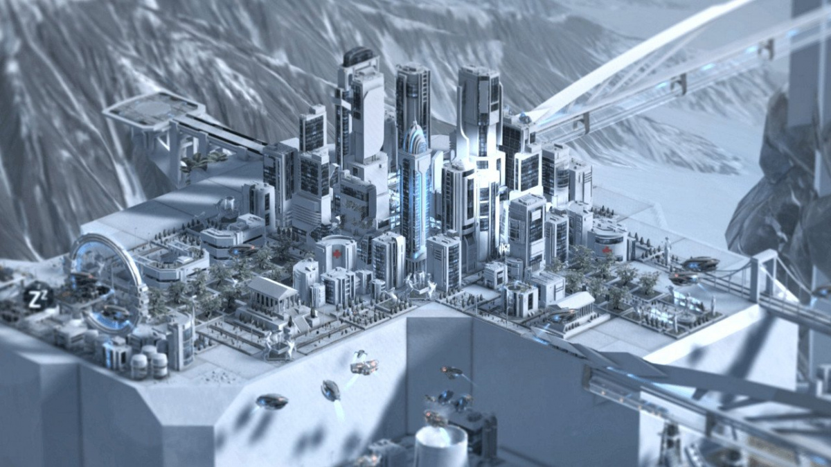 Jak se lidstvu podaří přežít atomovou válku? Postaví si města na útesech v Cliff Empire