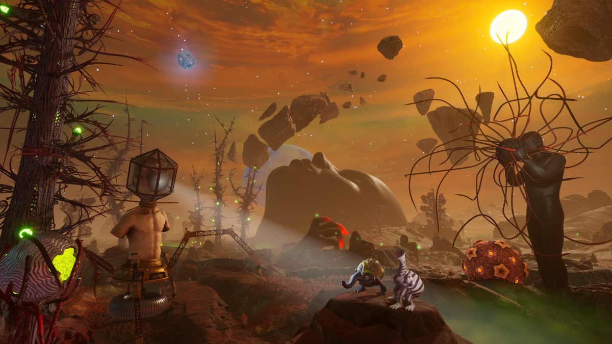 V prapodivném survivalu The Eternal Cylinder neustále prcháte před zničujícím válcem