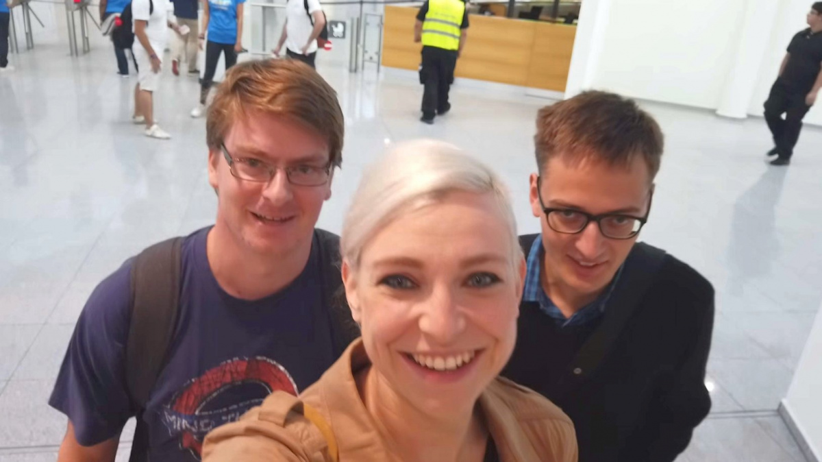 Podívejte se na první video Bětky, Patrika a Vaška z Gamescomu