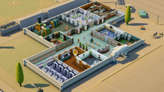 V novém DLC do Two Point Hospital se střetnete s mimozemšťany