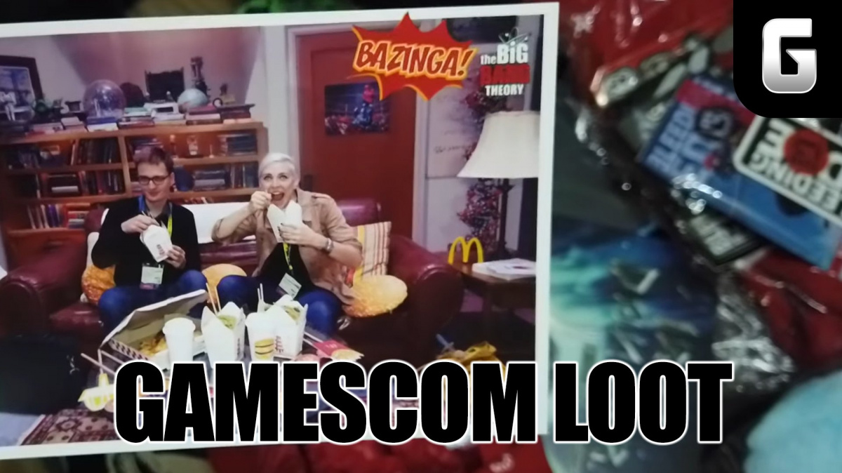 Kořist z Gamescomu aneb co taháte po výstavišti
