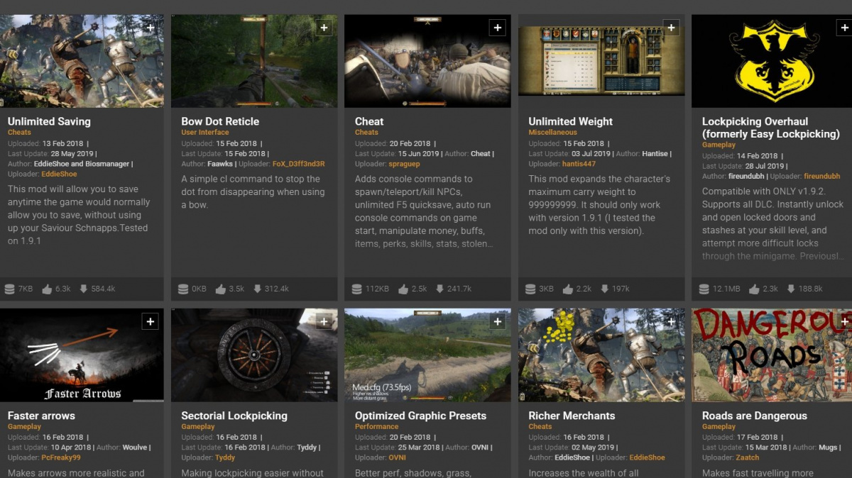 Podpora modů bude úplně posledním obsahem pro Kingdom Come