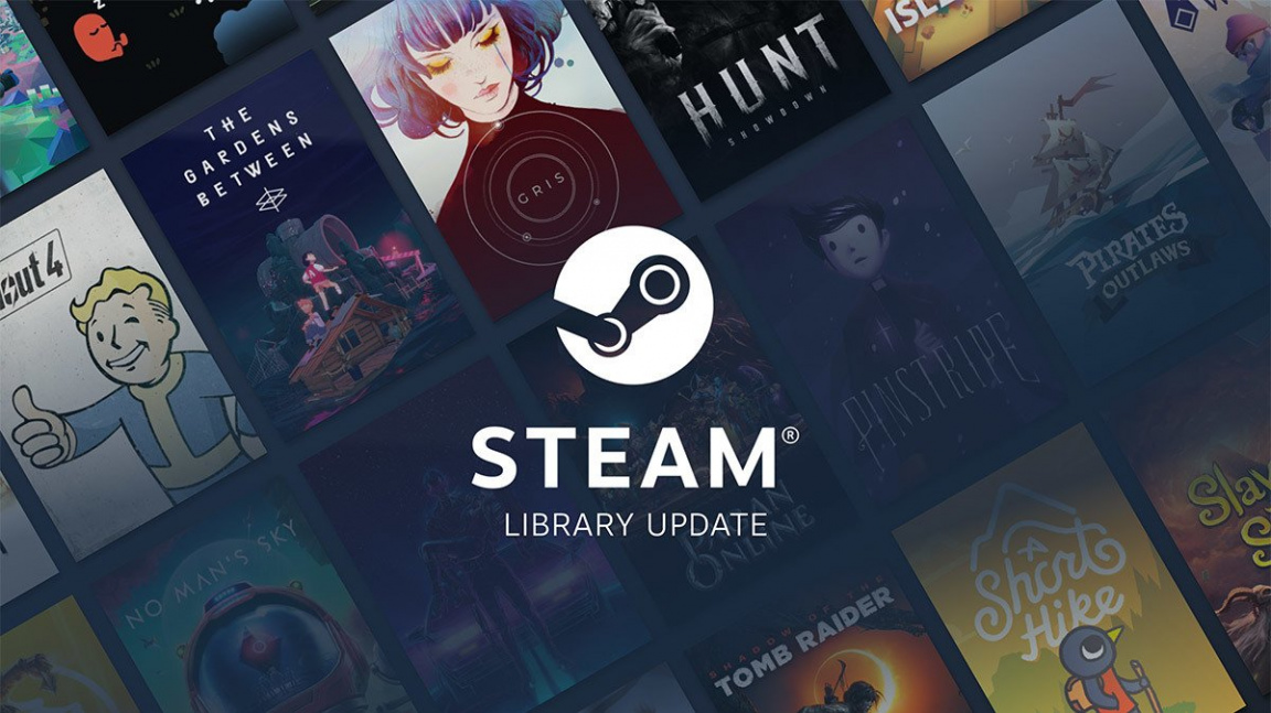 Nový vzhled knihovny na Steamu vstupuje do ostrého provozu