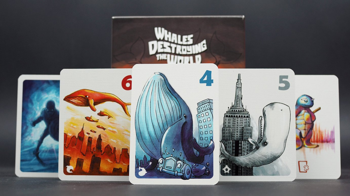 Velryby ničí svět, ale je to nutně špatně? Zasoutěžte si o českou karetní hru a zjistěte to sami