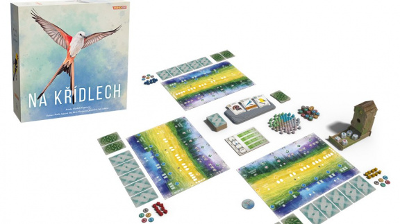 Všechno lítá, co peří má. Ve stolní hře Na křídlech se stanete hrdými majiteli exotické voliéry