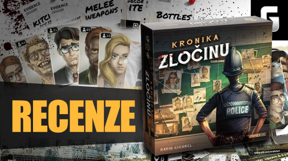 Kronika zločinu – videorecenze detektivní deskovky