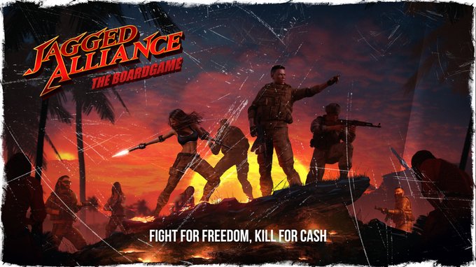 Jagged Alliance: The Board Game – recenze videoherní legendy v plné, stolní síle