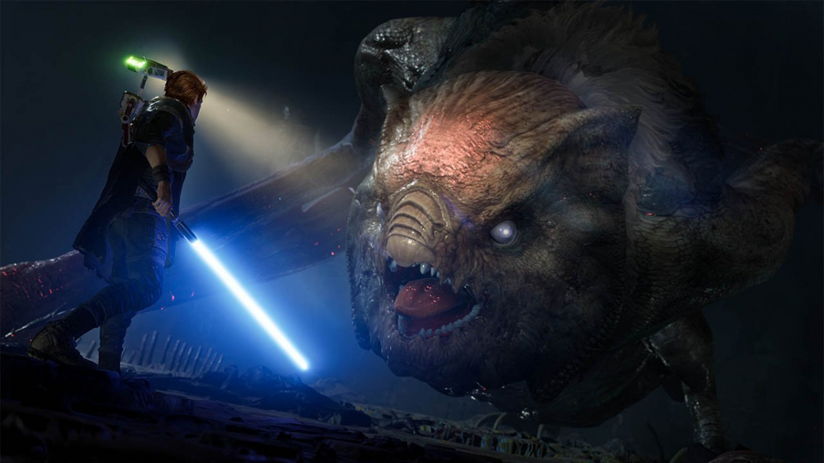 Nový trailer pro Star Wars Jedi: Fallen Order předvádí záporačku i netopýřího bosse