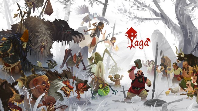 Jednoruký kovář Ivan drtí slovanské příšery v akčním RPG Yaga