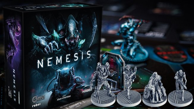 Staňte se lovnou zvěří v epické deskovce Nemesis inspirované kultovními horory s vetřelci