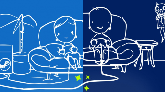 Steam chce zprovoznit lokální multiplayer online. Až pro 4 hráče a s jednou kopií hry