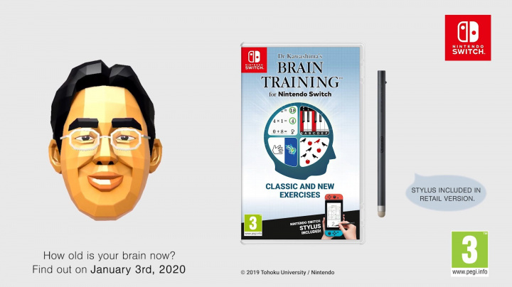 Dr. Kawashima se vrací a s ním i sada logických úkolů, které potrápí váš mozek