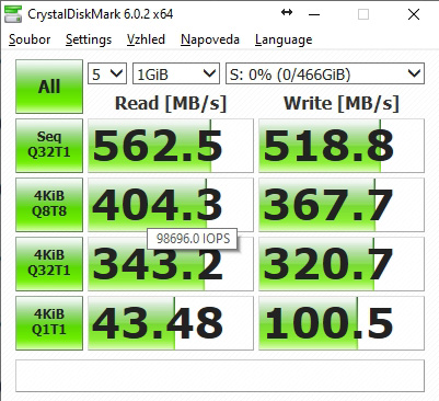 SSD Crucial by Micron