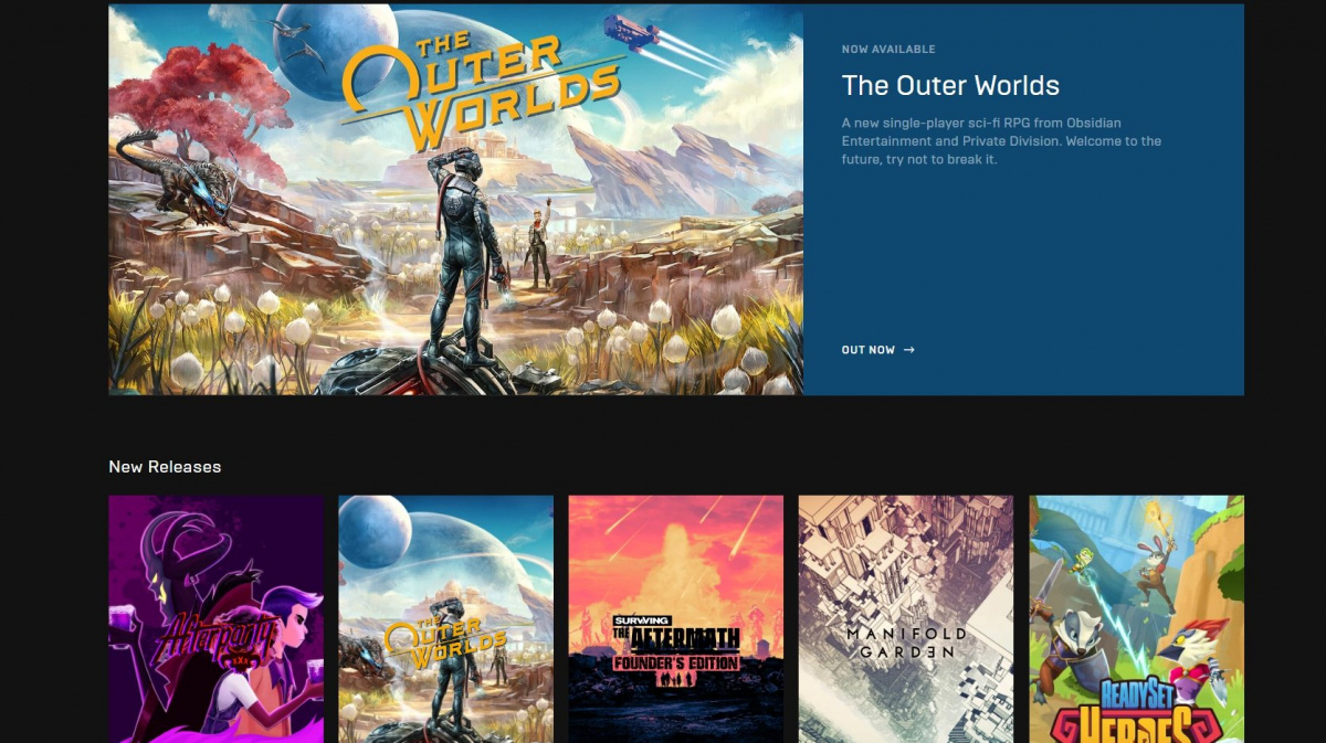 Launcher Epic Games Storu umí nové kousky a dalším se učí