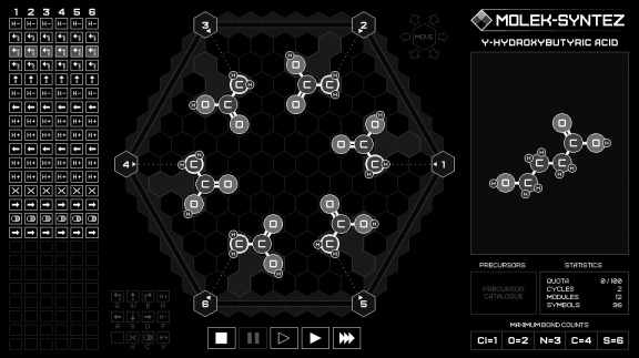 Mistři ze studia Zachtronics vydali další programovací hru MOLEK-SYNTEZ