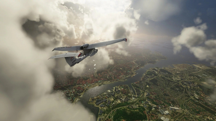 Microsoft Flight Simulator se opět předvádí ve své dechberoucí kráse