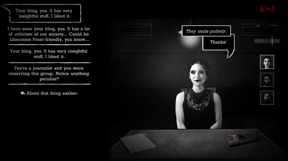 V noirové detektivce Interrogation: You will be deceived bojujete s terorismem a radikalizací