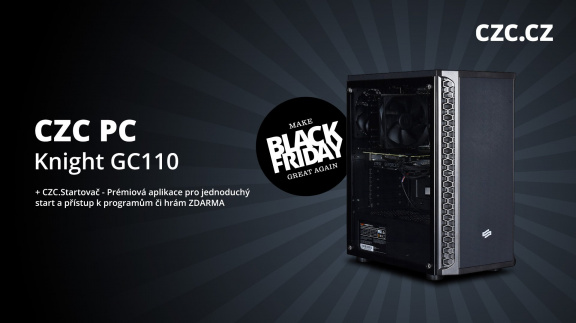 Black Friday na CZC.cz finišuje obřími slevami na vše včetně nabušeného herního počítače