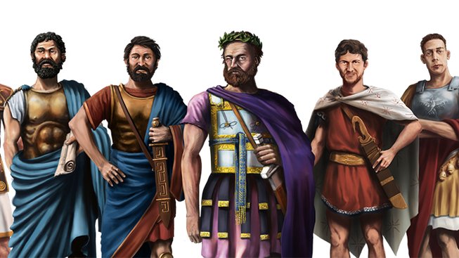 Imperiums: Greek Wars vůdci