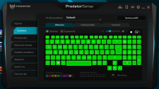 Nastavení podsvícení Acer Predator Helios 700