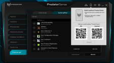 Aplikace PredatorSense (Helios 700)