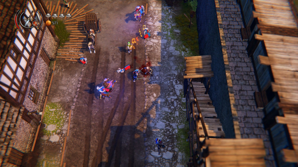 Zajímalo by vás středověké GTA 2? Humorná „vesnická“ akce Rustler dostane demo