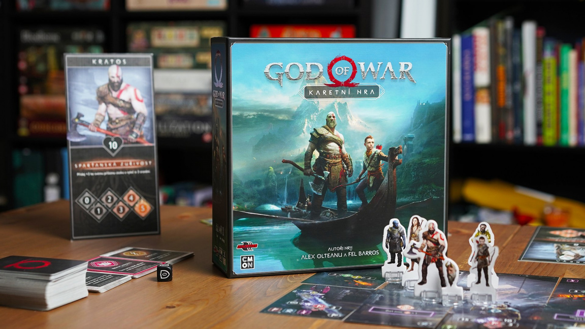 God of War – videorecenze deskové adaptace jedné z nejlepších her dekády
