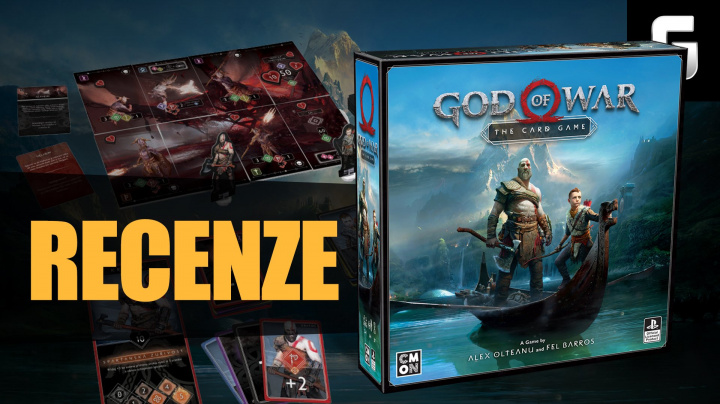 God of War – videorecenze deskové adaptace jedné z nejlepších her dekády