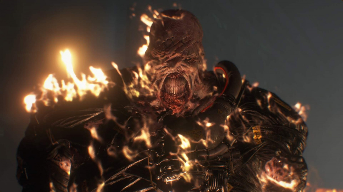 Nemesis vám v remaku Resident Evil 3 bude zatraceně nepříjemnou osinou v zadku