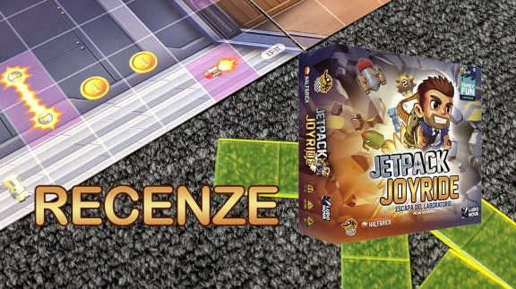 Deskovka Jetpack Joyride: Z obyčejné mobilní hry výborná společenská taškařice