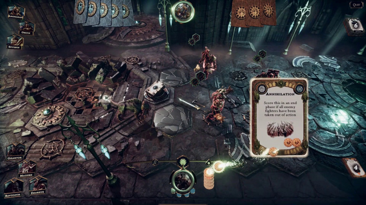 Ze stolu na počítače se vydrápala figurková karetka Warhammer Underworlds: Online