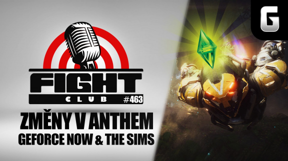 Sledujte Fight Club #463 o Anthem, GeForce Now i vraždění v The Sims