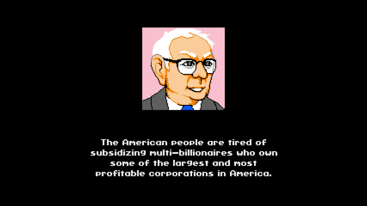 Z instalatéra socialistou. V nové skákačce Bernie Sanders porazí Trumpa