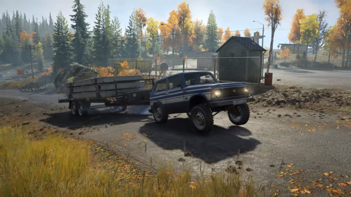 V simulaci SnowRunner hledáte s pomocí seismického vibrátoru ropu