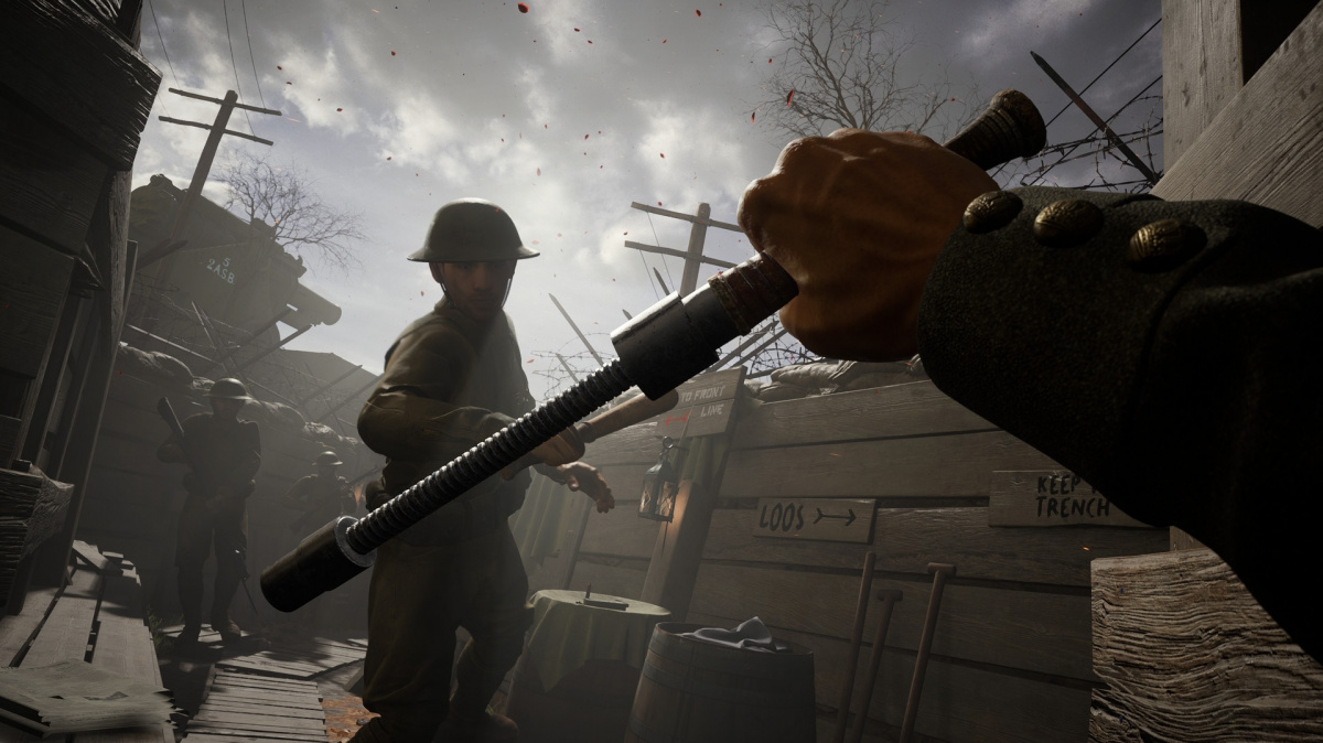 Střílečka Beyond the Wire z první světové války láká do předběžného přístupu