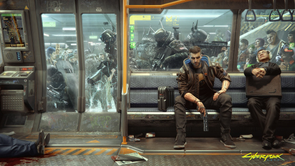 V Cyberpunku 2077 díky modu můžete jezdit metrem. Proč ve hře nejsou policejní honičky?