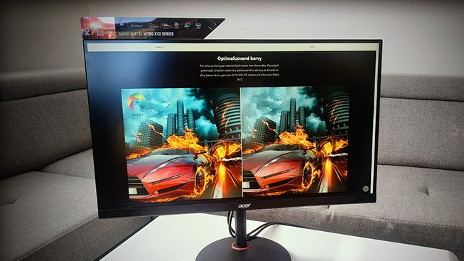 Herní IPS monitor se 144Hz a 1ms odezvou, takový je Acer Nitro XV272