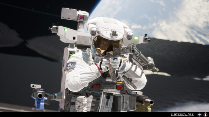 V Boundary po sobě v nulové gravitaci střílejí kosmonauti