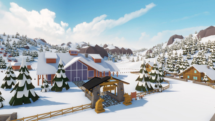 Stýská se vám po sjezdovkách? Snowtopia vás nechá budovat vlastní lyžařské středisko