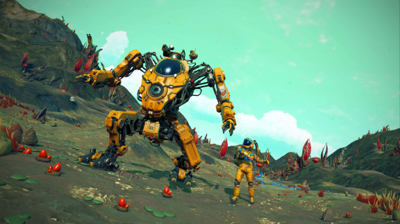 No Man’s Sky má nový způsob dopravy – mechy