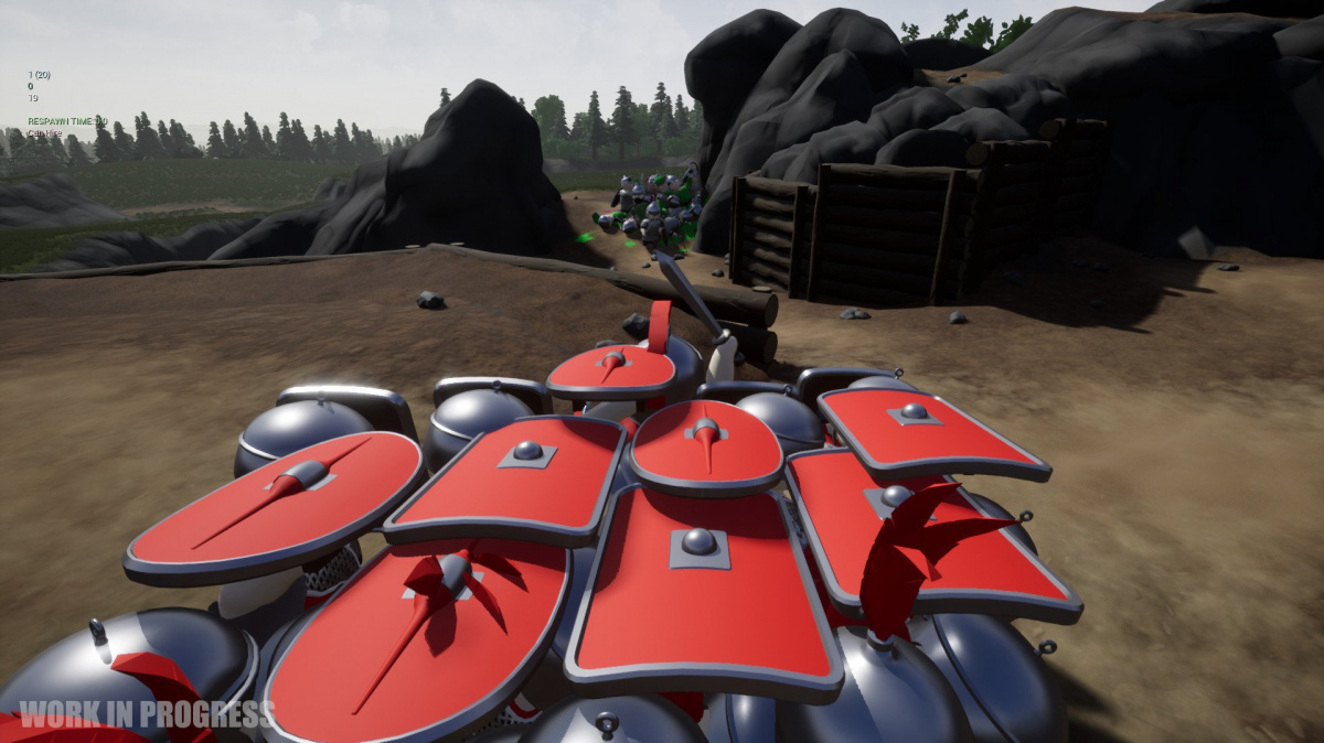 Vyrazte s Caesarem proti Galům v humorné strategii Shieldwall