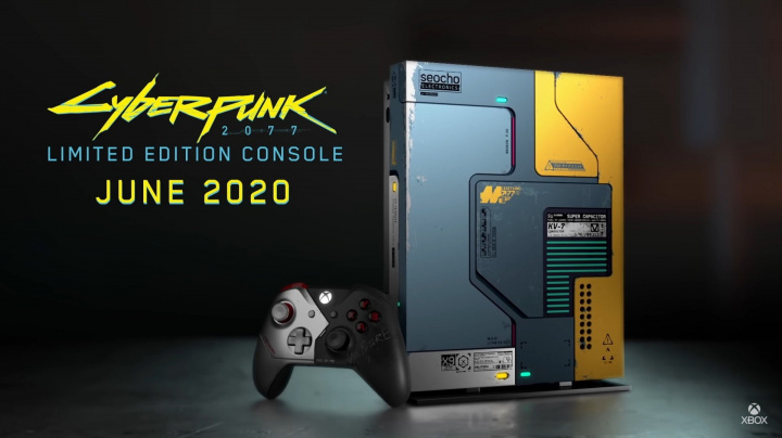 Microsoft odhalil Xbox One X v designu Cyberpunk 2077. Ke koupi bude ještě před vydáním hry