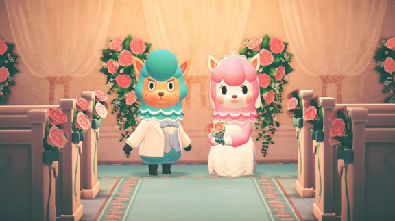 Dubnový update pro Animal Crossing rozšíří svatby, oslaví Den Země a přidá patro plné umění