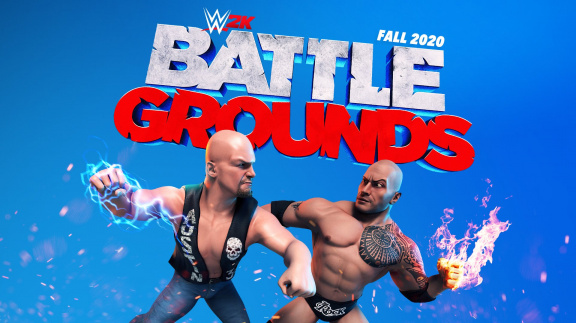 V arkádě WWE 2K Battlegrounds si zahrajete za roztomilého Rocka
