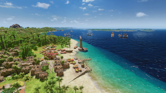 Obchodní strategie Port Royale 4 zakotví v karibských přístavech v září
