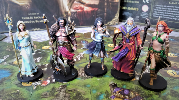 Euthia: Torment of Resurrection představuje Heroes of Might and Magic v podobě deskové hry